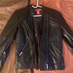 Catherine Malandrino Faux Leather Jacket